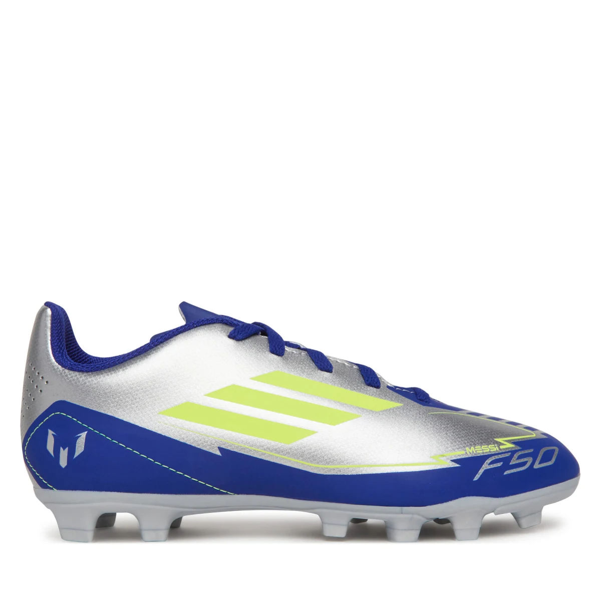 Čevlji za nagomet adidas F50 Club Messi Firm/Multi-Ground IH0926 Siva · záber 2