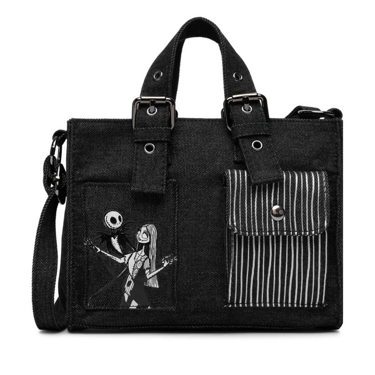 Ročna torba NIGHTMARE BEFORE CHRISTMAS CEO-ACCCS-AW26-304DNBC Črna · záber 2