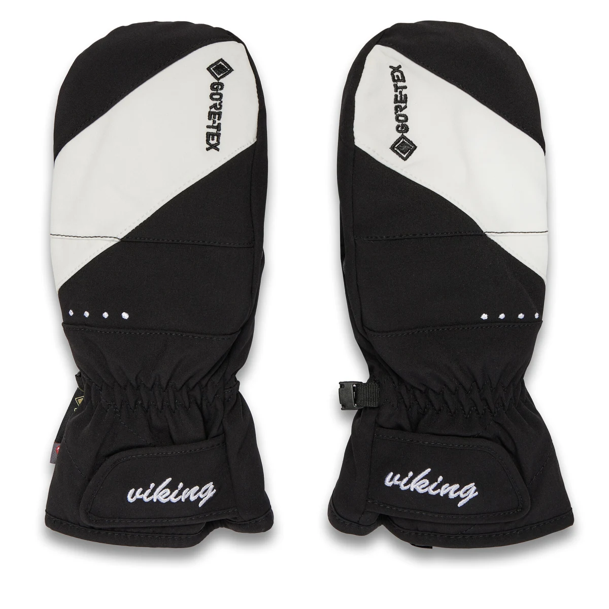 Smučarske rokavice Viking Sherpa GTX Mitten Ski 150/22/0077/01 Črna - Velikost: 6 | Barva: čierna | Starostna skupina: Odrasli | Spol: Ženski · záber 2