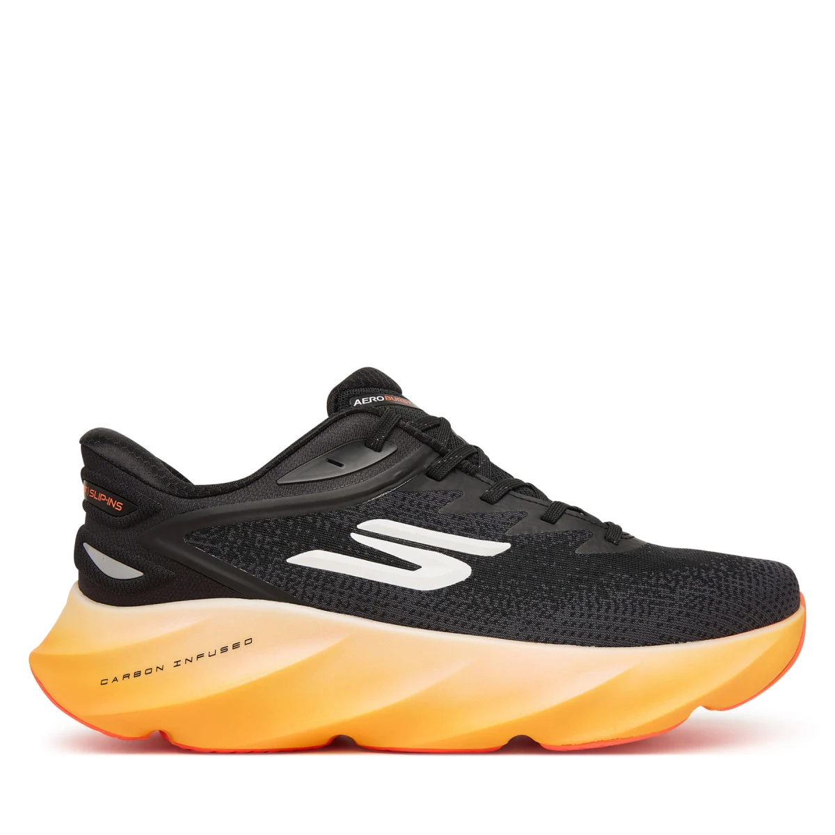Tekaški čevlji Skechers Slip-ins: Aero Burst 246215/BKOR Črna - Velikost: 43 | Barva: čierna | Starostna skupina: Odrasli | Spol: Moški · záber 2