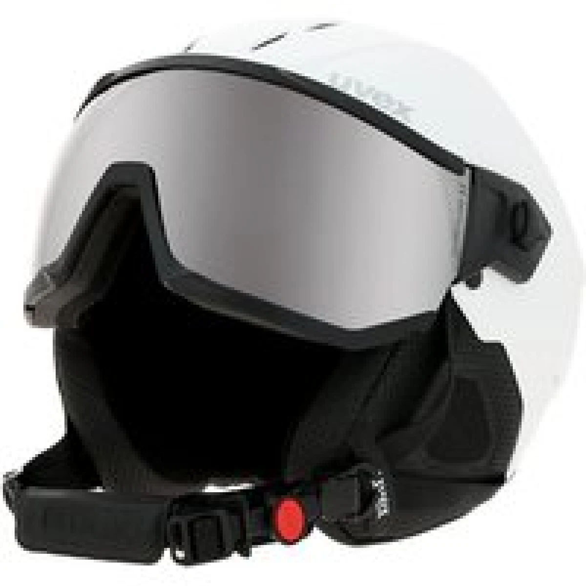 Uvex Smučarska čelada Instinct visor 5662605005 Bela - Velikost: 60-62 | Barva: biela | Starostna skupina: Odrasli | Spol: Unisex · záber 1