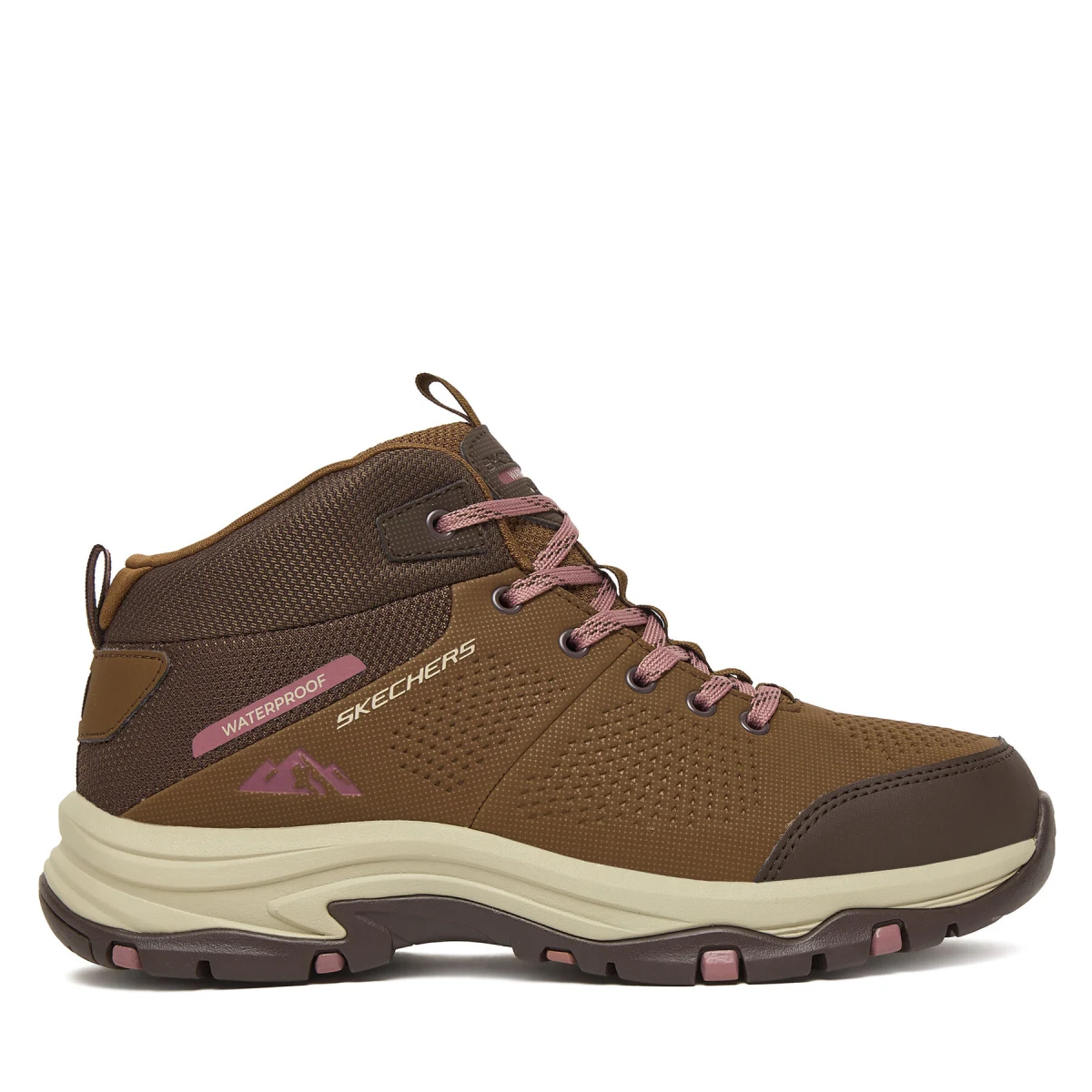 Trekking čevlji Skechers Trego 180005/BRMT Rjava - Velikost: 37,5 | Barva: hnedá | Starostna skupina: Odrasli | Spol: Ženski · záber 2