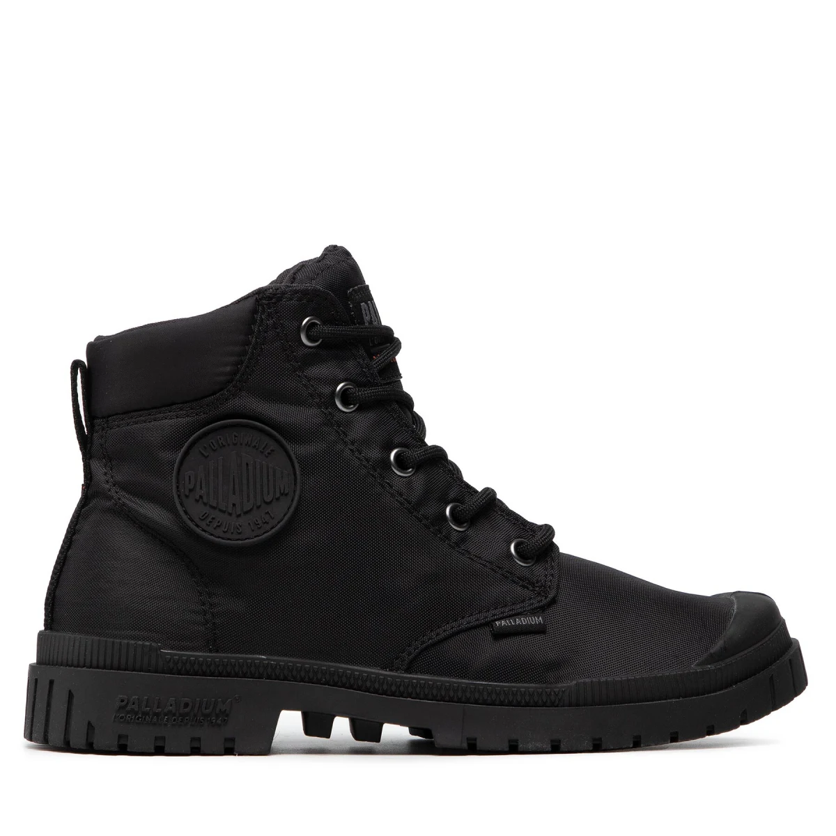 Pohodni čevlji Palladium Pampa Sp20 Cuff Wp+ 76835-008-M Črna · záber 2