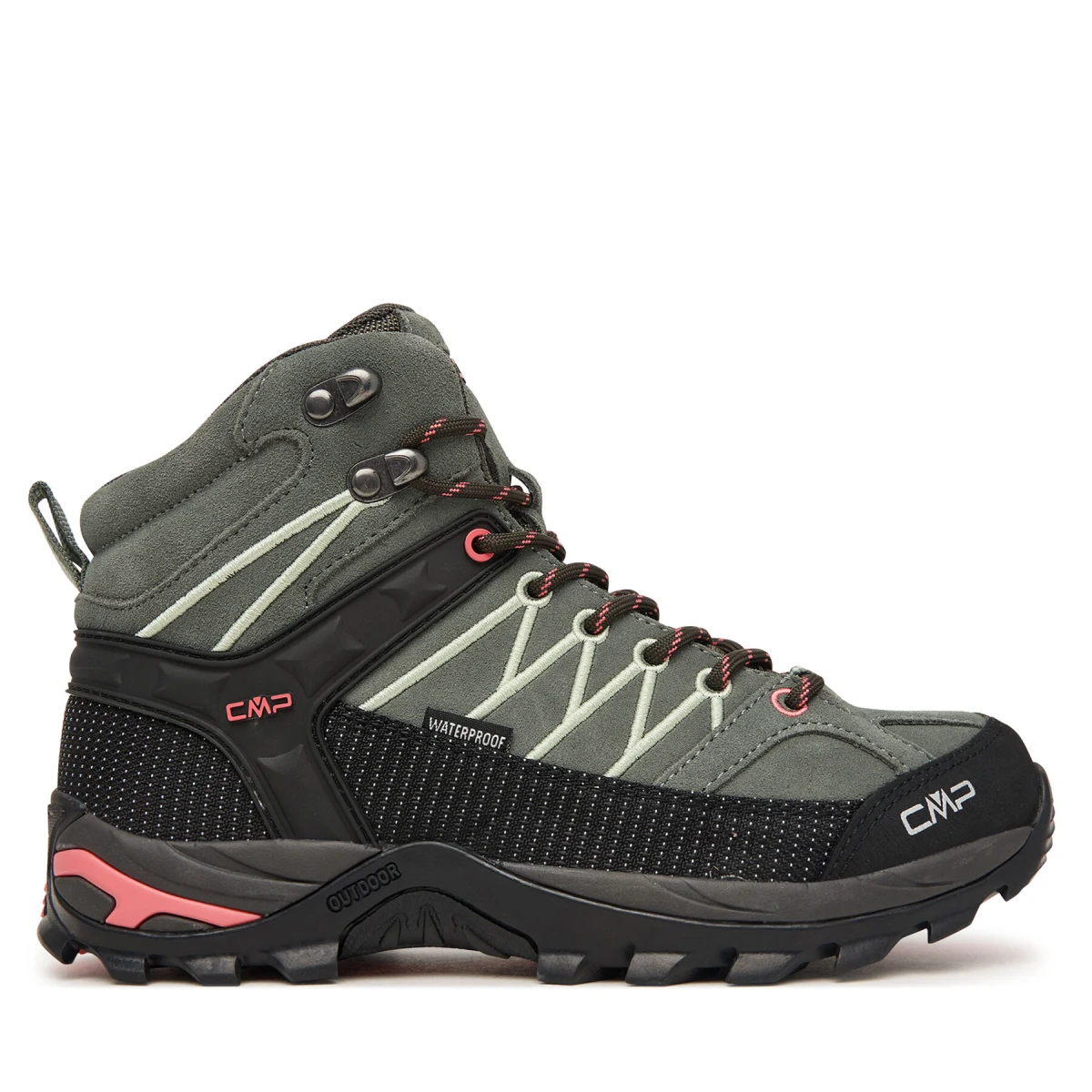 Trekking čevlji CMP Rigel Mid 3Q12946 Temno zelena · záber 8