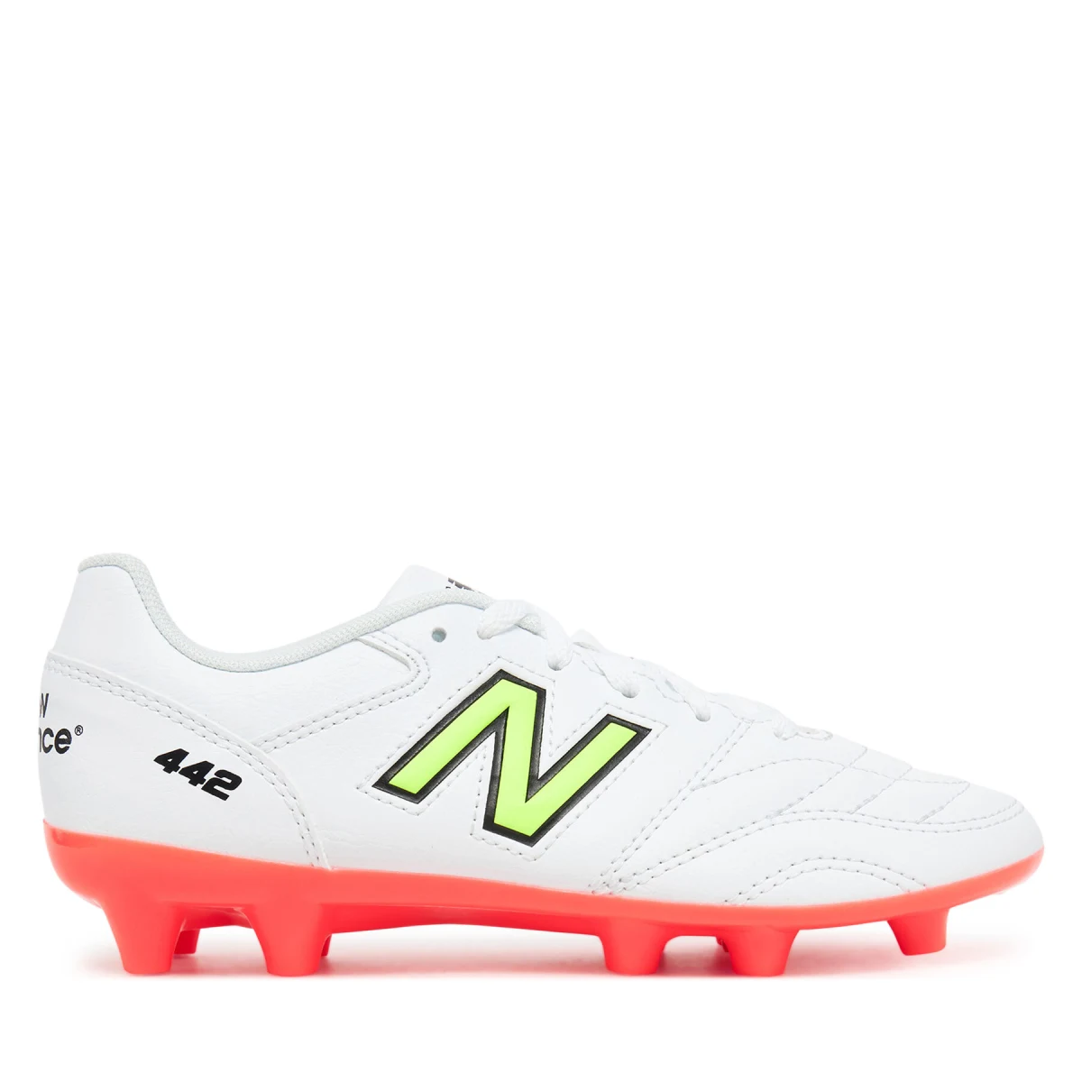 Čevlji za nagomet New Balance 442 JS43FIB2 Bela - Velikost: 35,5 | Barva: biela | Starostna skupina: Odrasli | Spol: Moški · záber 2