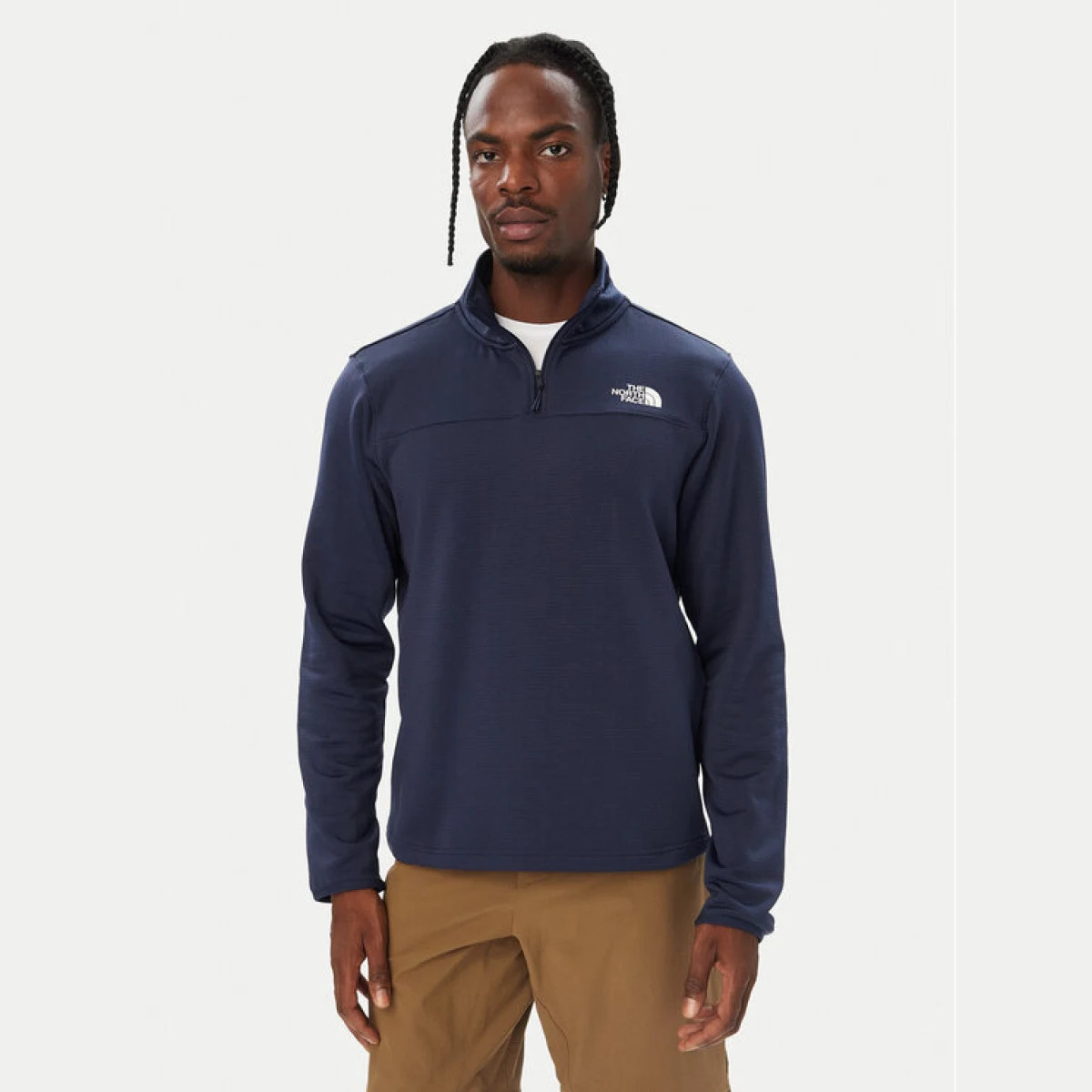 The North Face Flis Cedar Trail NF0A8AZE Mornarsko modra Regular Fit · záber 2