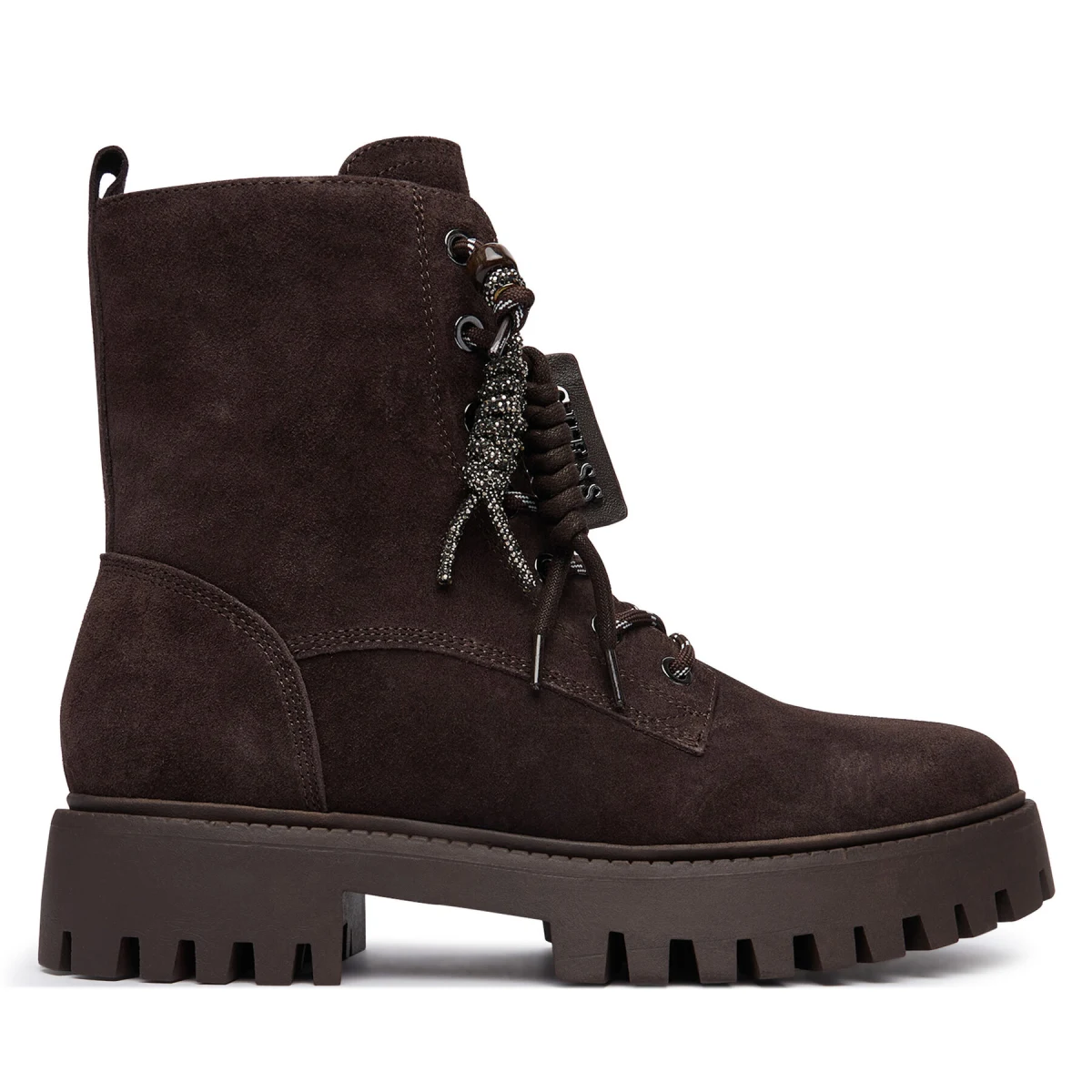 Pohodni čevlji Guess FLFFIZ SUE10 Temno bež · záber 2