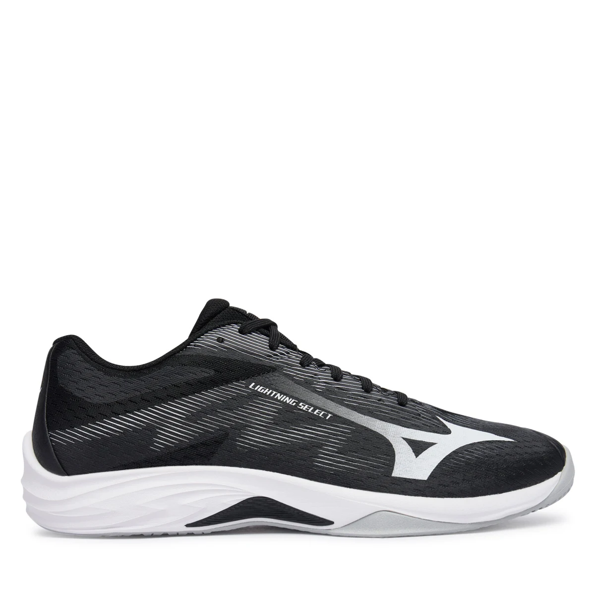 Mizuno Čevlji za športe v zaprtih prostorih Lightning Select V1GA2670 Črna - Velikost: 46 | Barva: čierna | Starostna skupina: Odrasli | Spol: Moški · záber 4