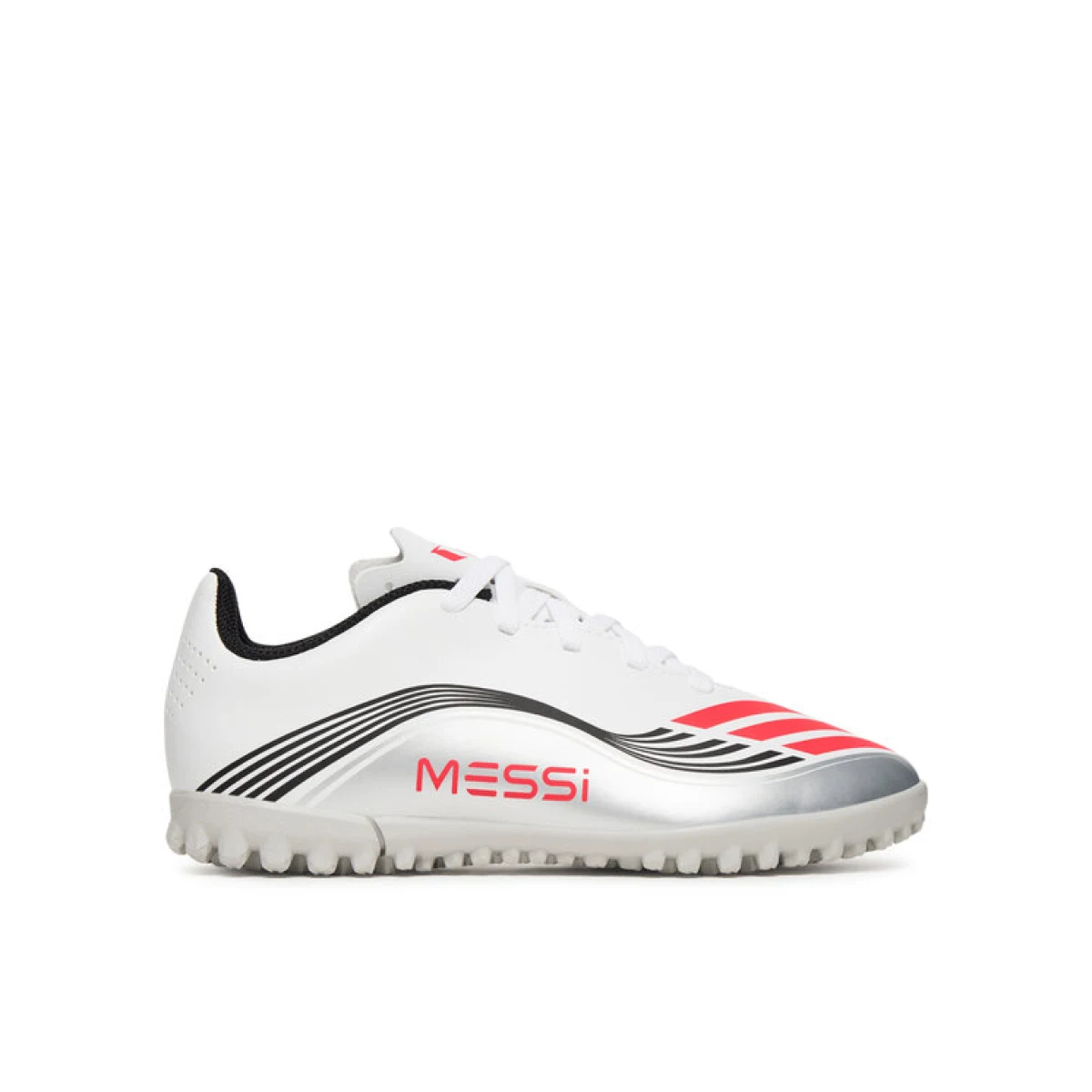 adidas Čevlji za nagomet F50 Messi Club JP7453 Bela · záber 2