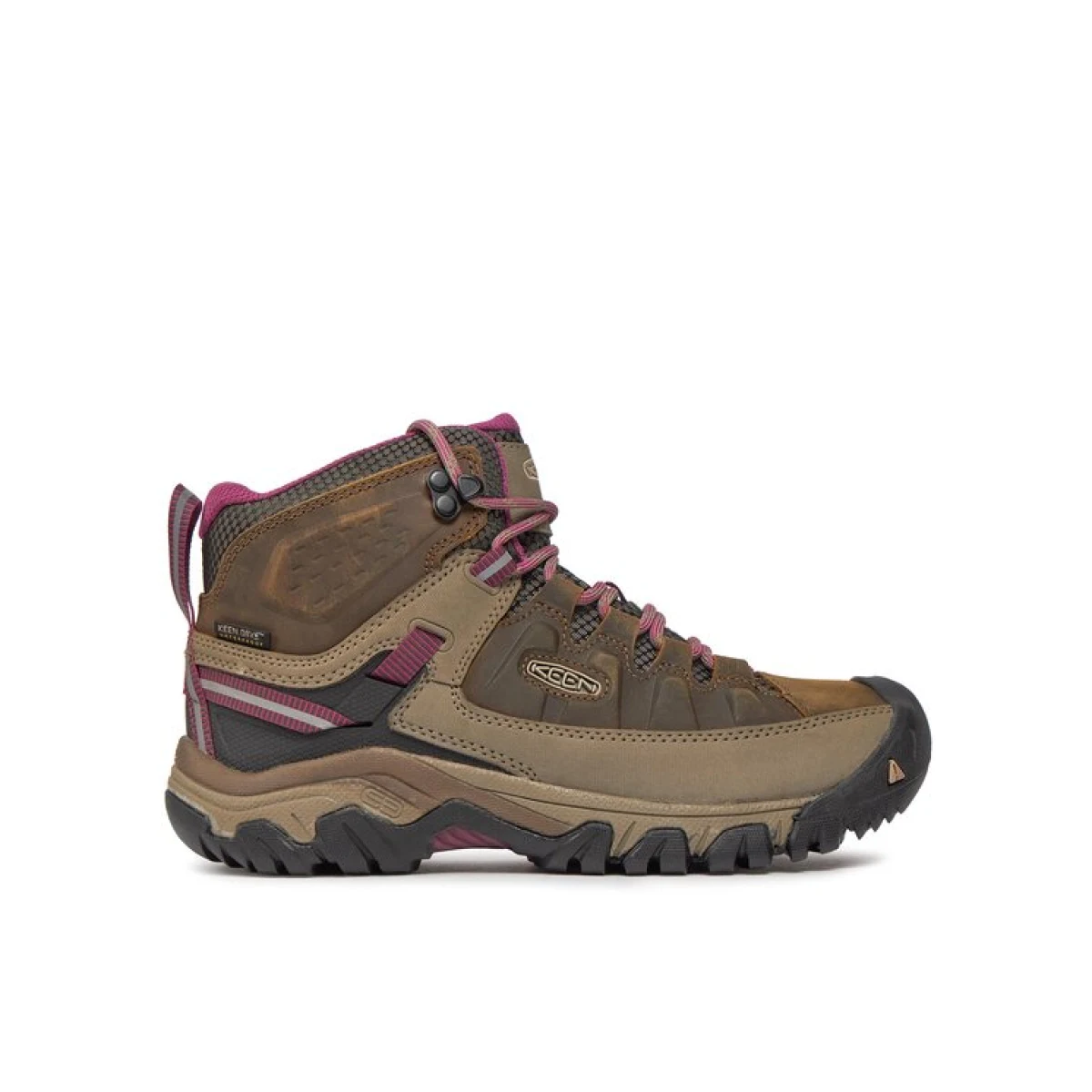 Keen Trekking čevlji Targhee III Mid Wp 1018178 Rjava - Velikost: 40,5 | Barva: hnedá | Starostna skupina: Odrasli | Spol: Ženski · záber 2