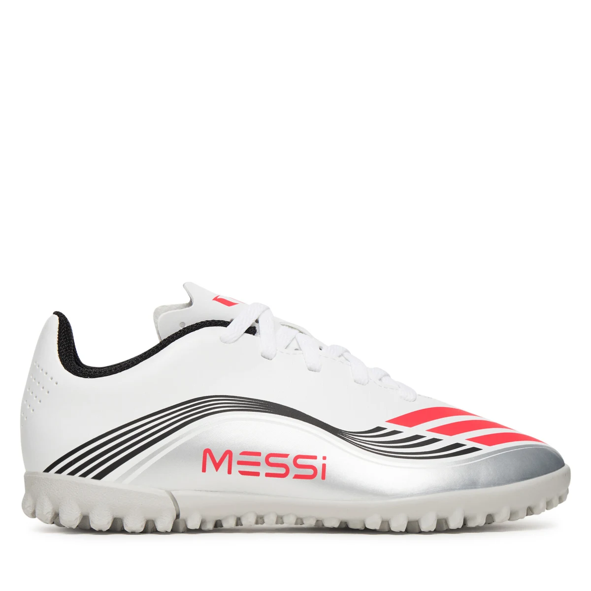 Čevlji za nagomet adidas F50 Messi Club JP7453 Bela · záber 2