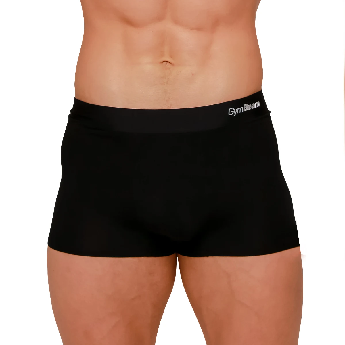 GymBeam Moške boksarice Soft 2Pack Black - Velikost: M | Barva: čierna | Starostna skupina: Odrasli | izdelkov: 2 ks | Teža: 0,13 g · záber 6