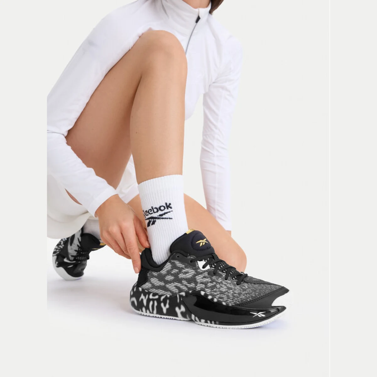 Reebok Čevlji za košarko EO-ENGINE A 26 + SE 100248542 Črna · záber 2