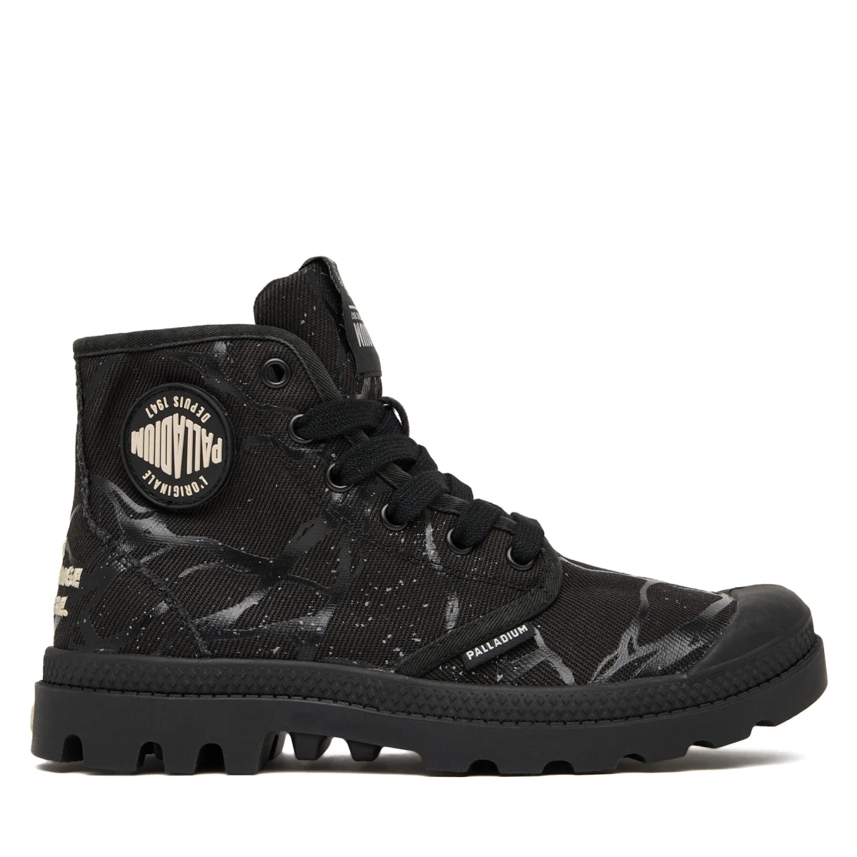 Pohodni čevlji Palladium Pampa Hi Tunnels 94626-008-M Črna - Velikost: 36 | Barva: čierna | Starostna skupina: Odrasli | Spol: Ženski · záber 2