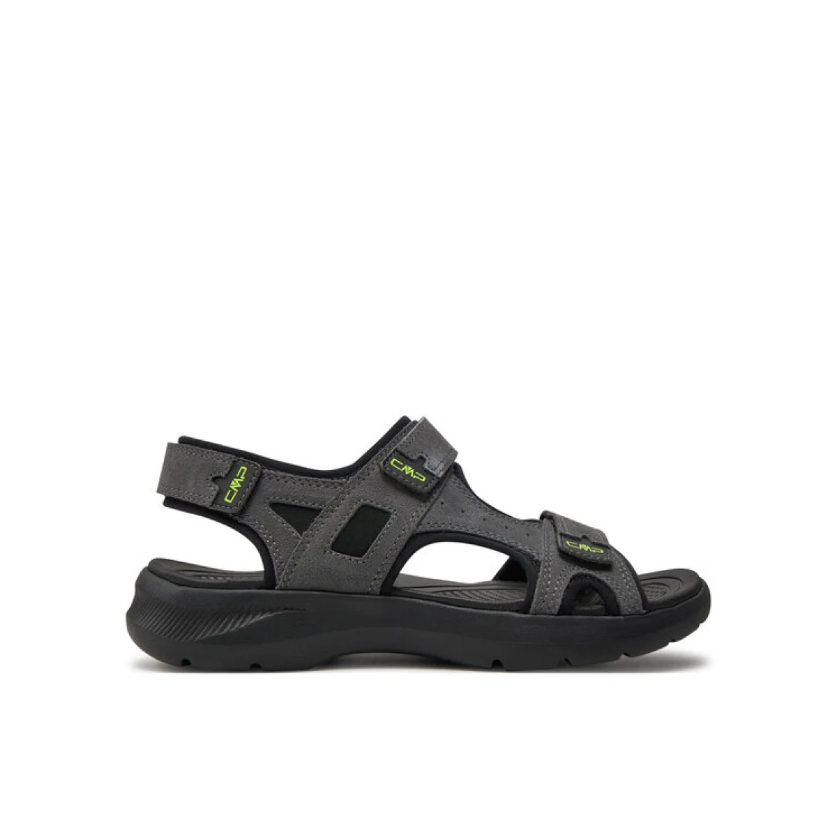 CMP Sandali Emby Hiking Sandal 3Q93637 Črna - Velikost: 43 | Barva: sivá | Starostna skupina: Odrasli | Spol: Moški · záber 2