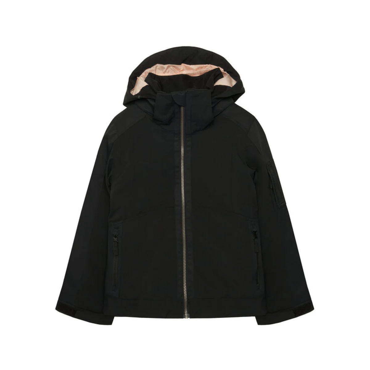 Roxy Smučarska jakna Meade ERGTJ03175 Črna Slim Fit - Velikost: S | Barva: čierna | Starostna skupina: Odrasli | Spol: Otroški · záber 2
