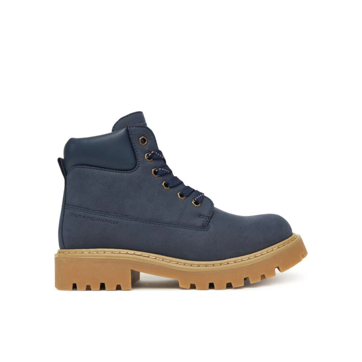 Tommy Hilfiger Pohodni čevlji T3X5-34125-1269 D Mornarsko modra - Velikost: 38 | Barva: modrá | Starostna skupina: Odrasli | Spol: Otroški · záber 2