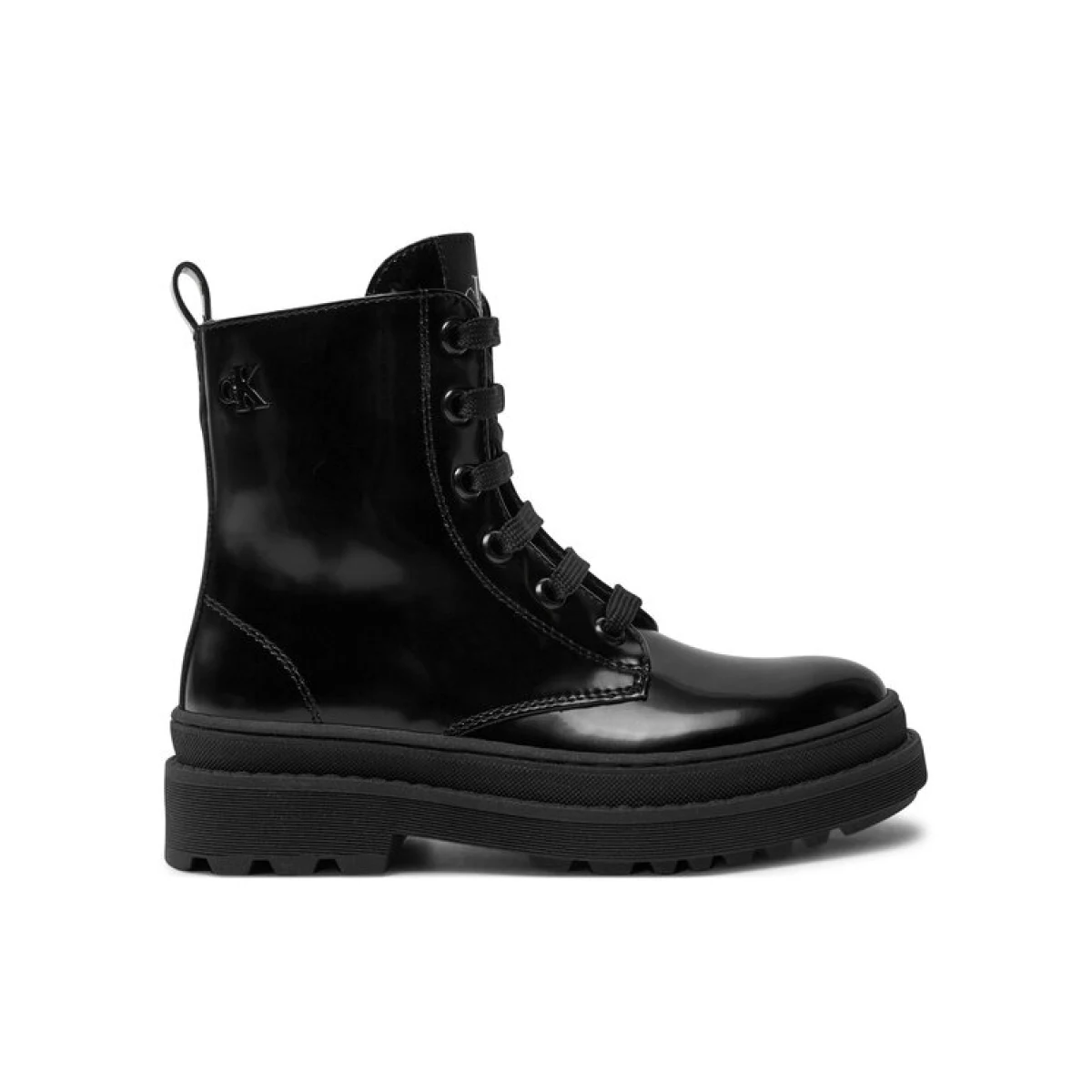 Calvin Klein Jeans Pohodni čevlji Lace-Up Bootie V4A5-81031-1453 M Črna · záber 2