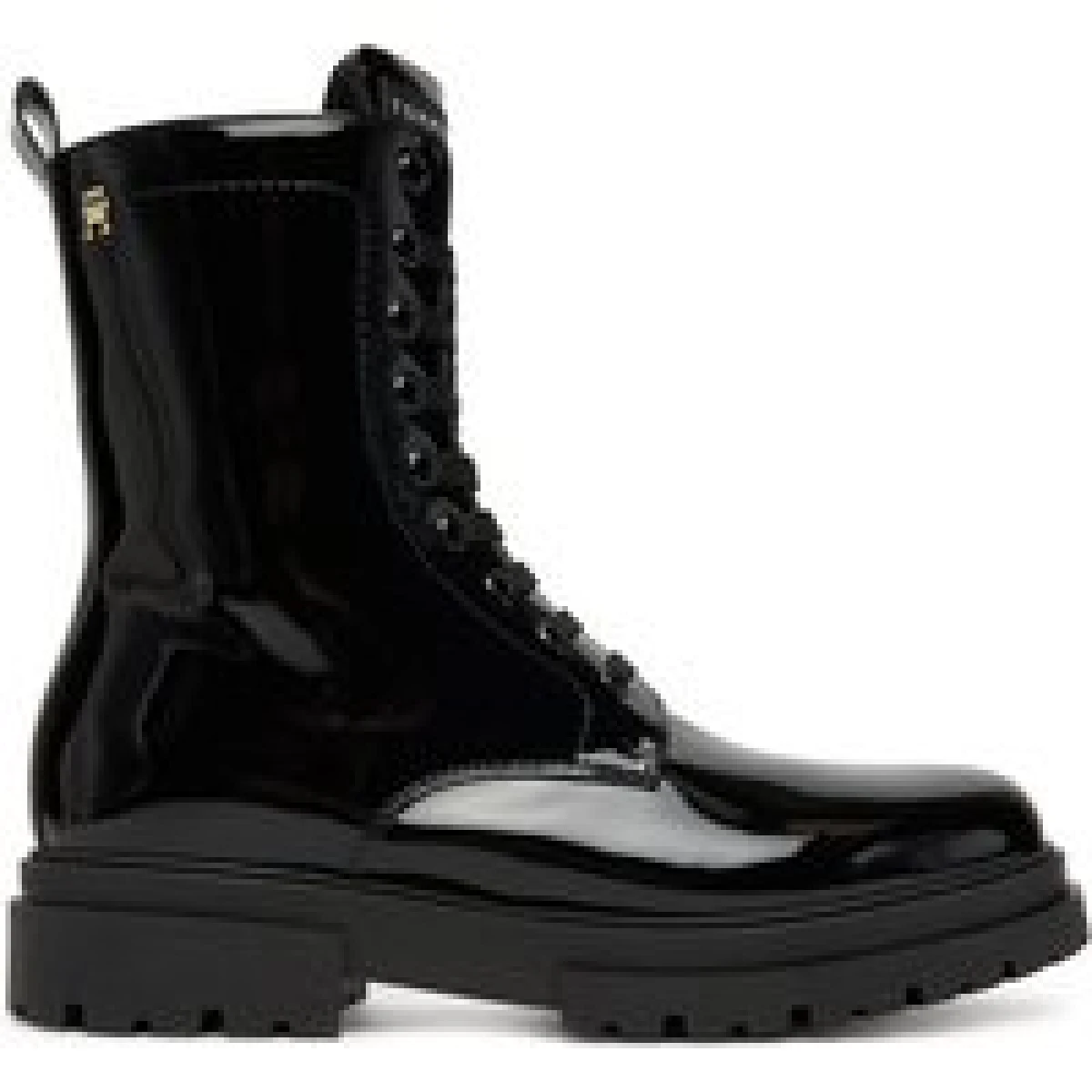 Tommy Hilfiger Pohodni čevlji Lace-Up Bootie T4A5-34025-0775 D Črna - Velikost: 36 | Barva: čierna | Starostna skupina: Odrasli | Spol: Otroški · záber 1