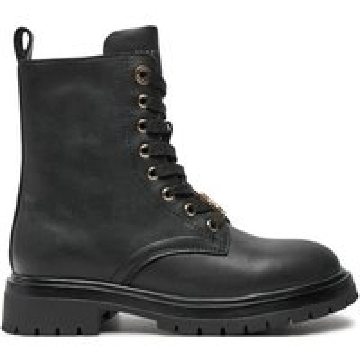 Tommy Hilfiger Pohodni čevlji Lace Up Bootie T3A5-33568-0092 M Črna · záber 1