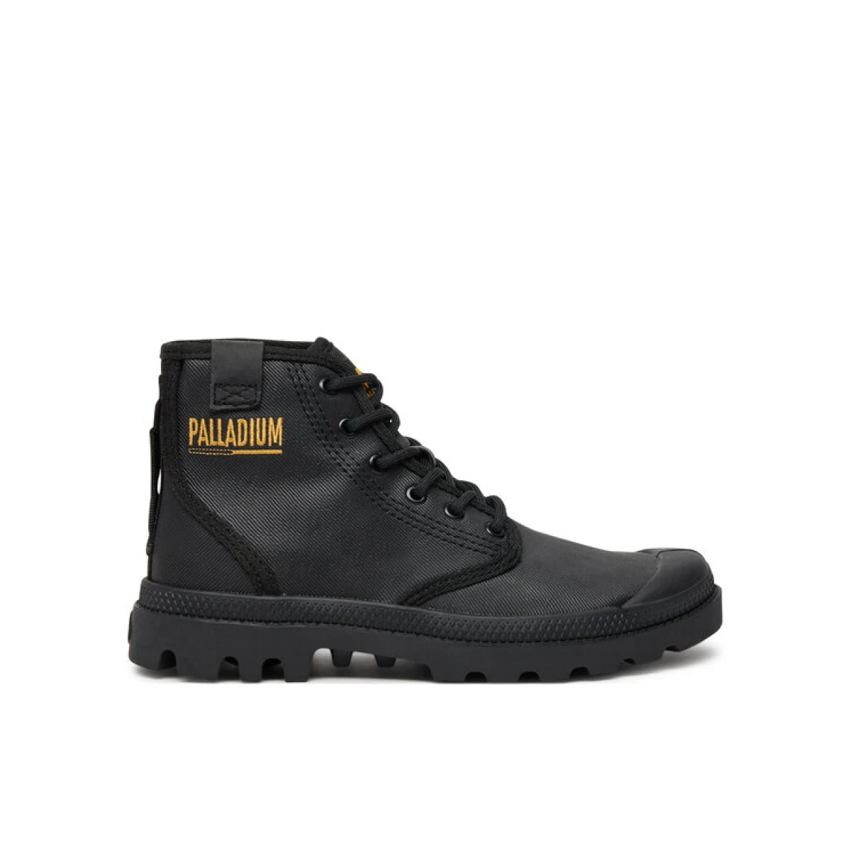 Palladium Pohodni čevlji PAMPA HI COATED 74375-008-M Črna - Velikost: 39 | Barva: čierna | Starostna skupina: Odrasli | Spol: Unisex · záber 2
