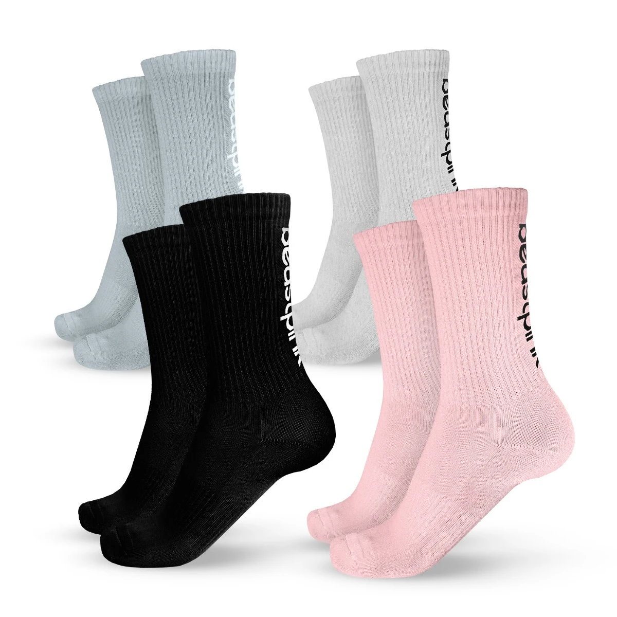 BeastPink Nogavice 3/4 4Pack - Barva: viacfarebná | Starostna skupina: Odrasli | izdelkov: 4 ks | Teža: 0,33 g | Pakiranje: 48 · záber 6