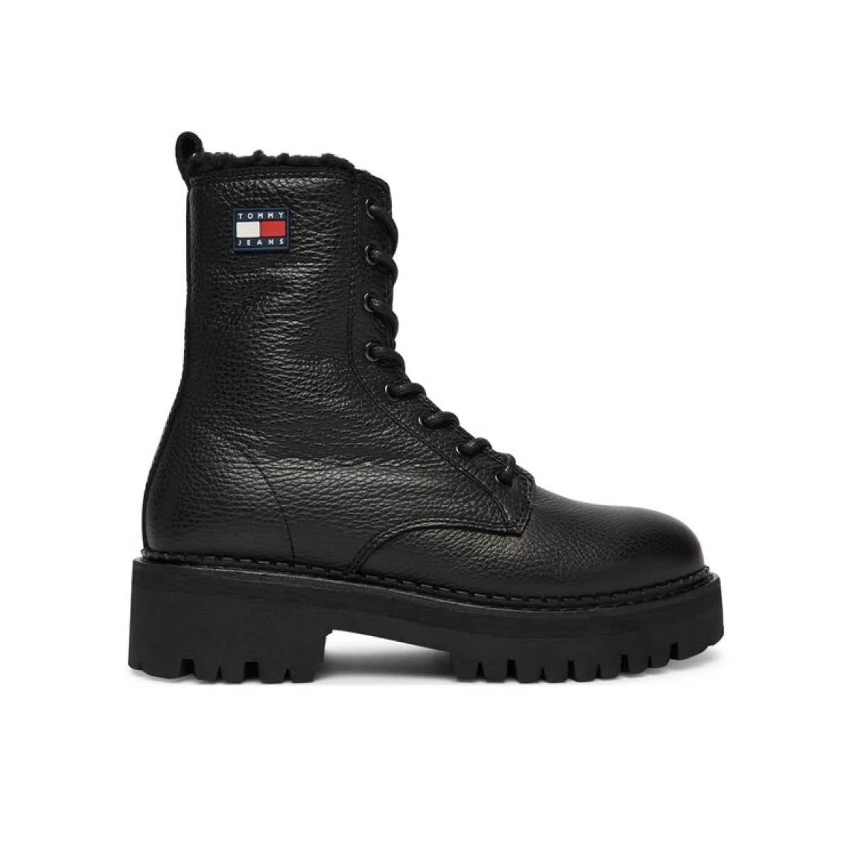 Tommy Jeans Pohodni čevlji Tjw Urban Laceup Boot Wl EN0EN02906 Rjava - Velikost: 40 | Barva: čierna | Starostna skupina: Odrasli | Spol: Ženske · záber 2