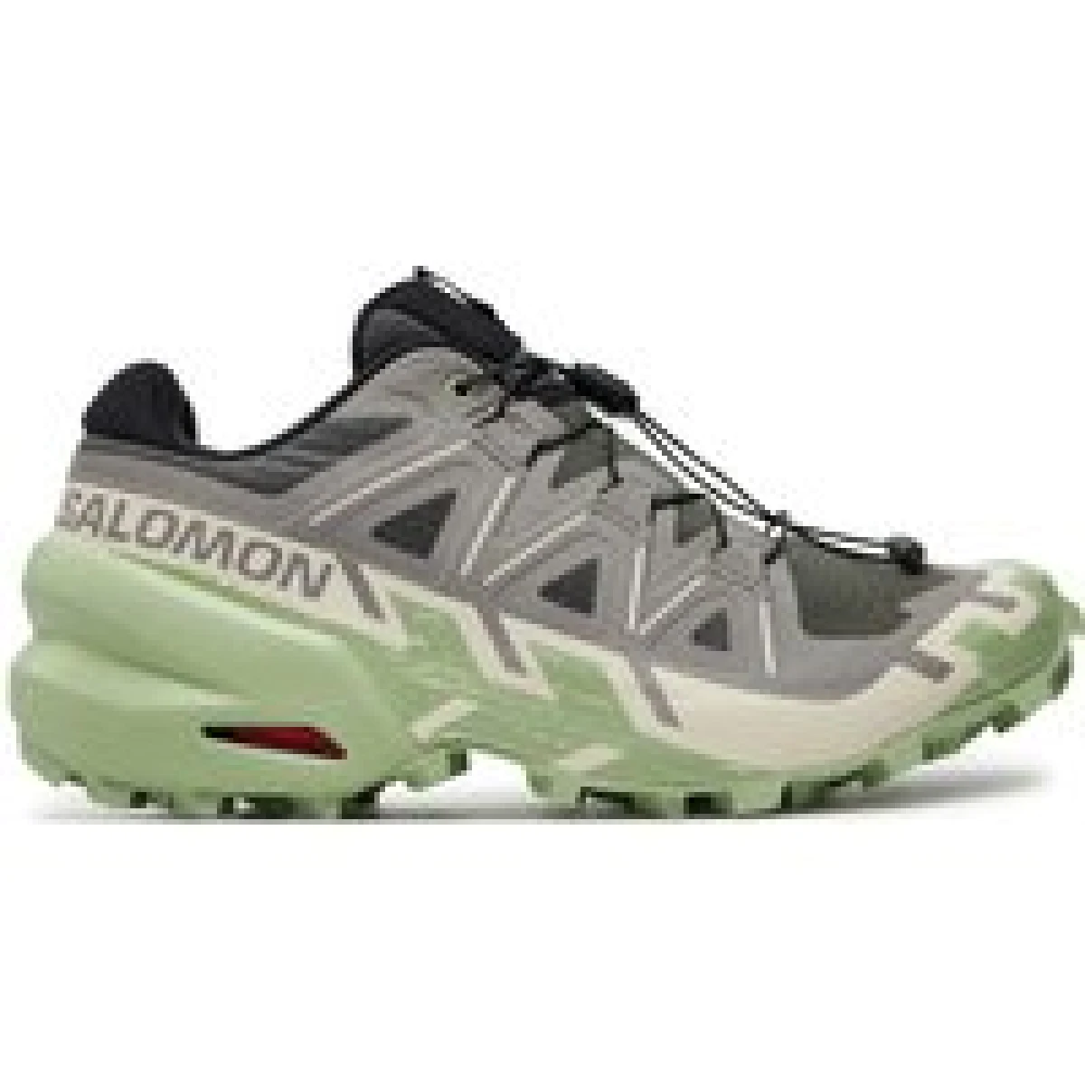 Tekaški čevlji Salomon Speedcross 6 L47582000 Siva · záber 1