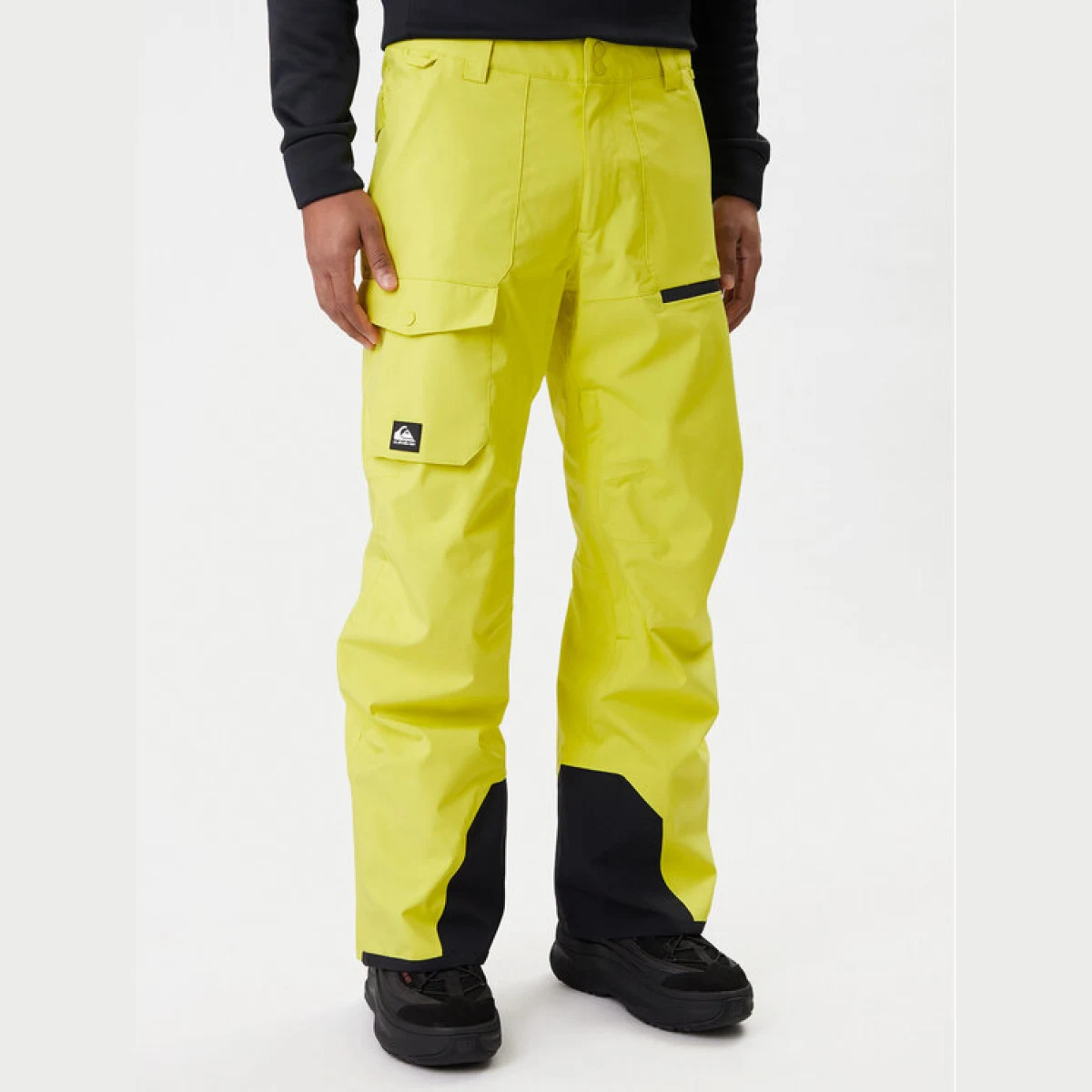 Quiksilver Hlače za snowborad Utility EQYTP03235 Črna Modern Fit · záber 2