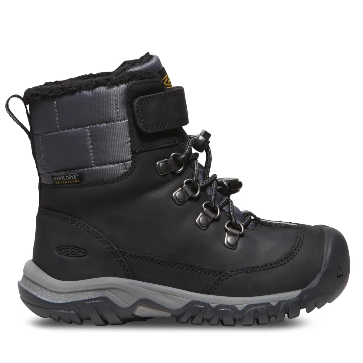 Trekking čevlji Keen Kanibou Wp 1028084-10 Siva · záber 2