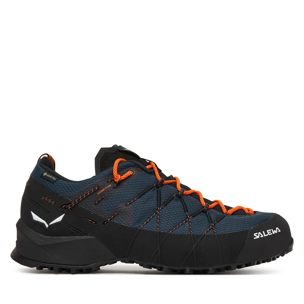 Trekking čevlji Salewa Wildfire 2 Gtx M 61414 Mornarsko modra - Velikost: 41 | Barva: modrá | Starostna skupina: Odrasli | Spol: Moški · záber 2