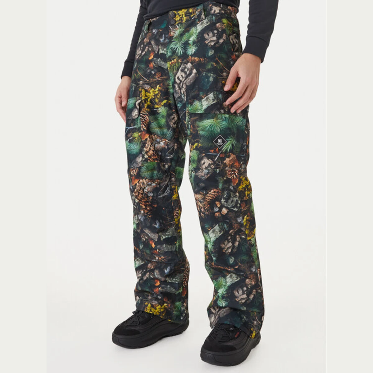 DC Shoes Hlače za snowborad Code ADYTP03049 Zelena Regular Fit · záber 5
