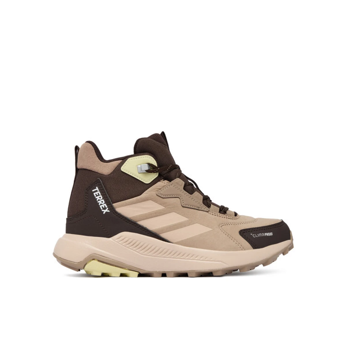 Trekking čevlji adidas Terrex Anylander Leather Mid Climaproof Hiking Shoes KJ6790 Rjava · záber 2