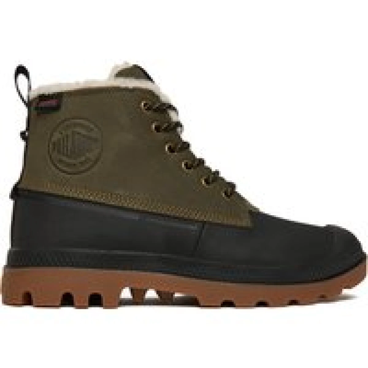 Palladium Pohodni čevlji Pampa Duck Wl Wp+ 79547-325-M Zelena · záber 1