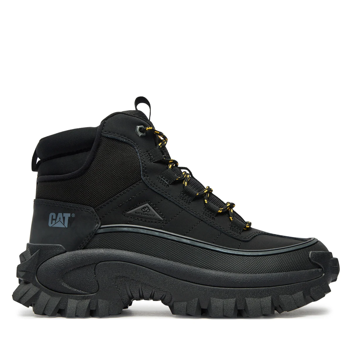 Pohodni čevlji CAT Footwear Intruder Galosh 2.0 Mid WP P111559 Črna - Velikost: 46 | Barva: čierna | Starostna skupina: Odrasli | Spol: Moški · záber 2