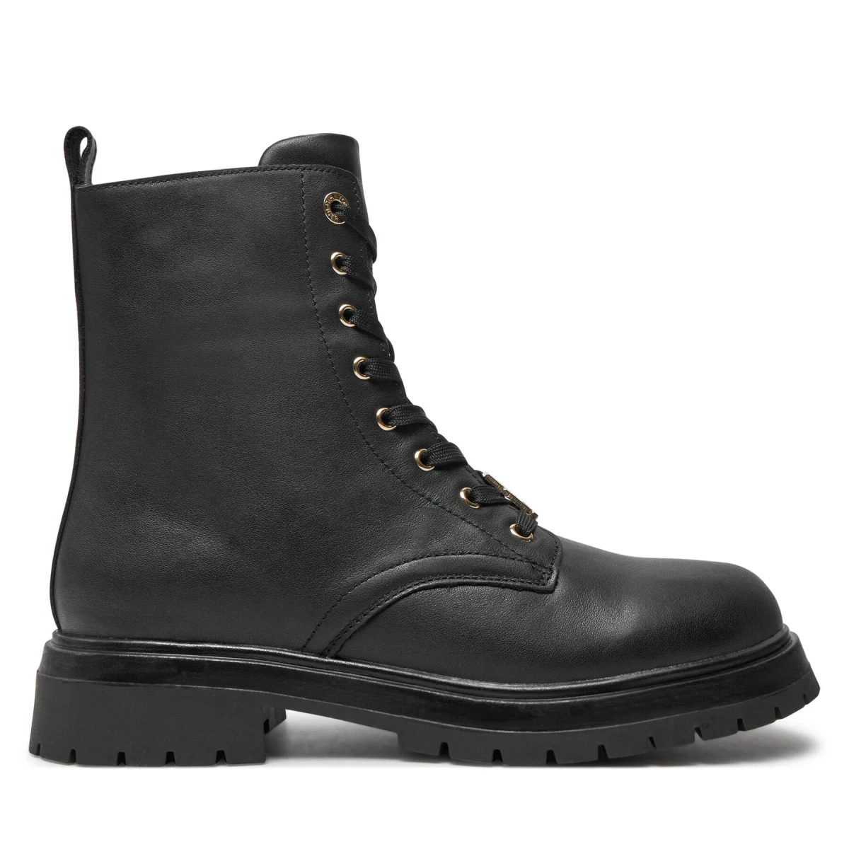 Pohodni čevlji Tommy Hilfiger Lace Up Bootie T3A5-33568-0092 S Črna · záber 2