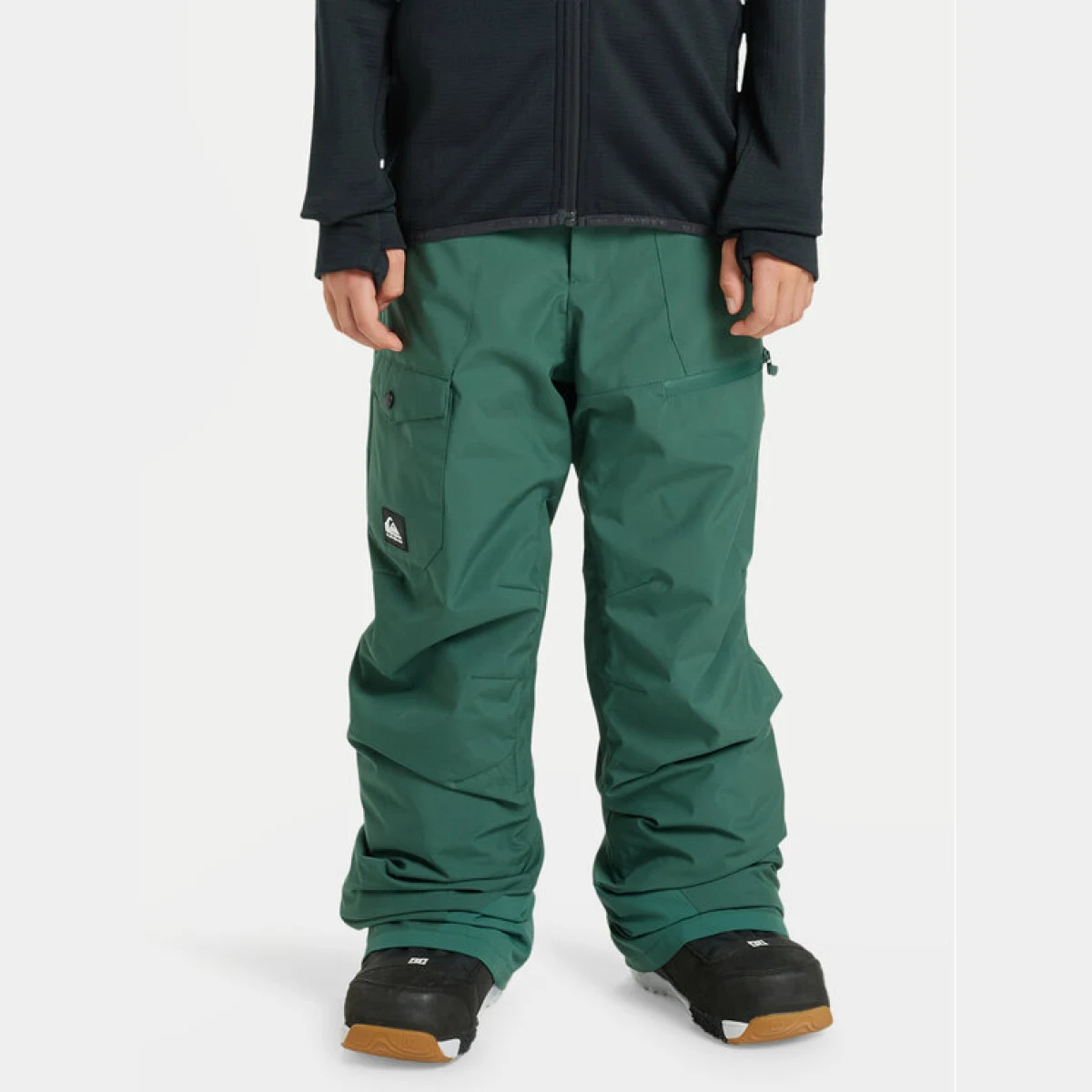 Quiksilver Hlače za snowborad Utility EQBTP03057 Črna Regular Fit · záber 2