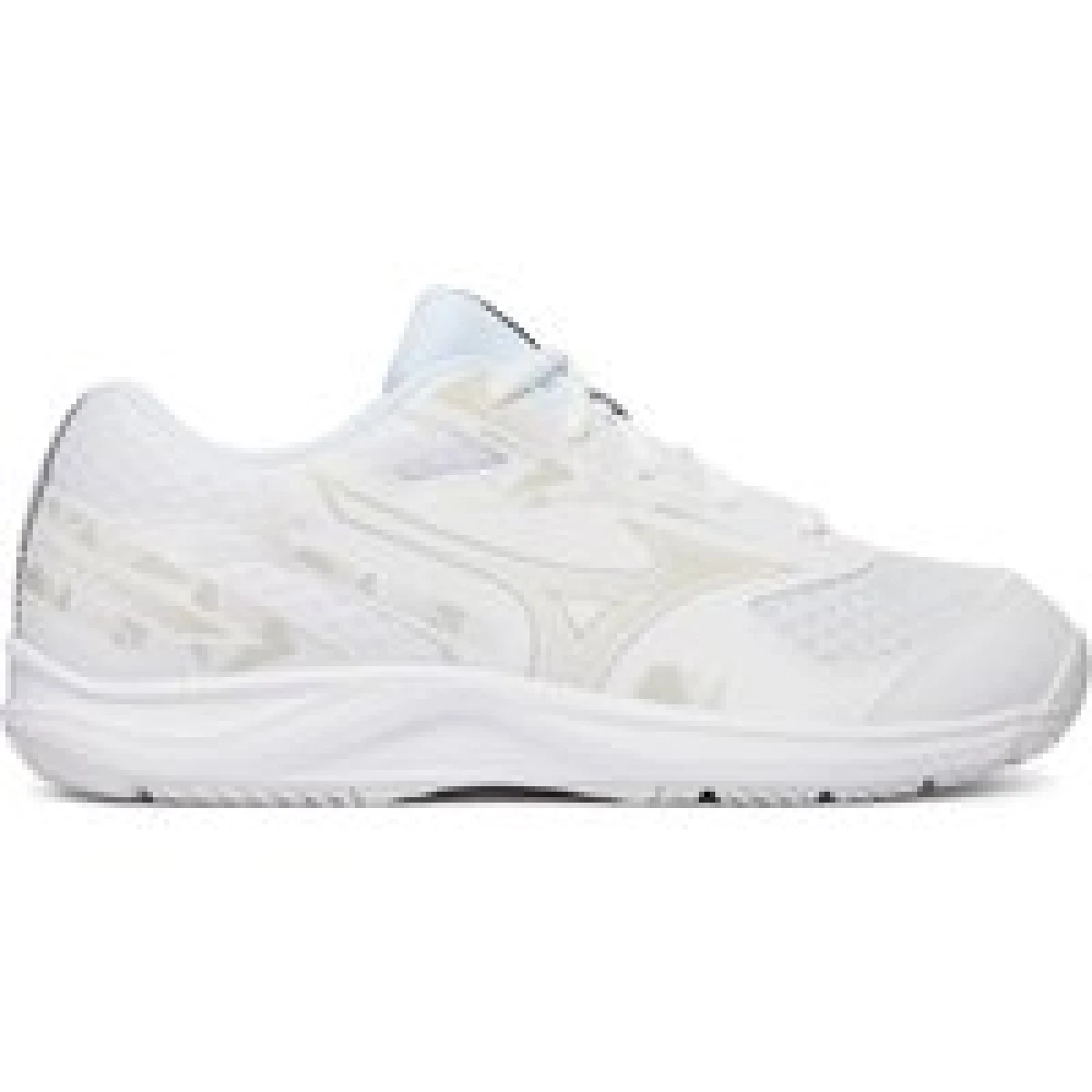 Mizuno Čevlji za športe v zaprtih prostorih Stealth Star 3 Jr. X1GC2507 Bela - Velikost: 34 | Barva: biela | Starostna skupina: Odrasli | Spol: Otroški · záber 1