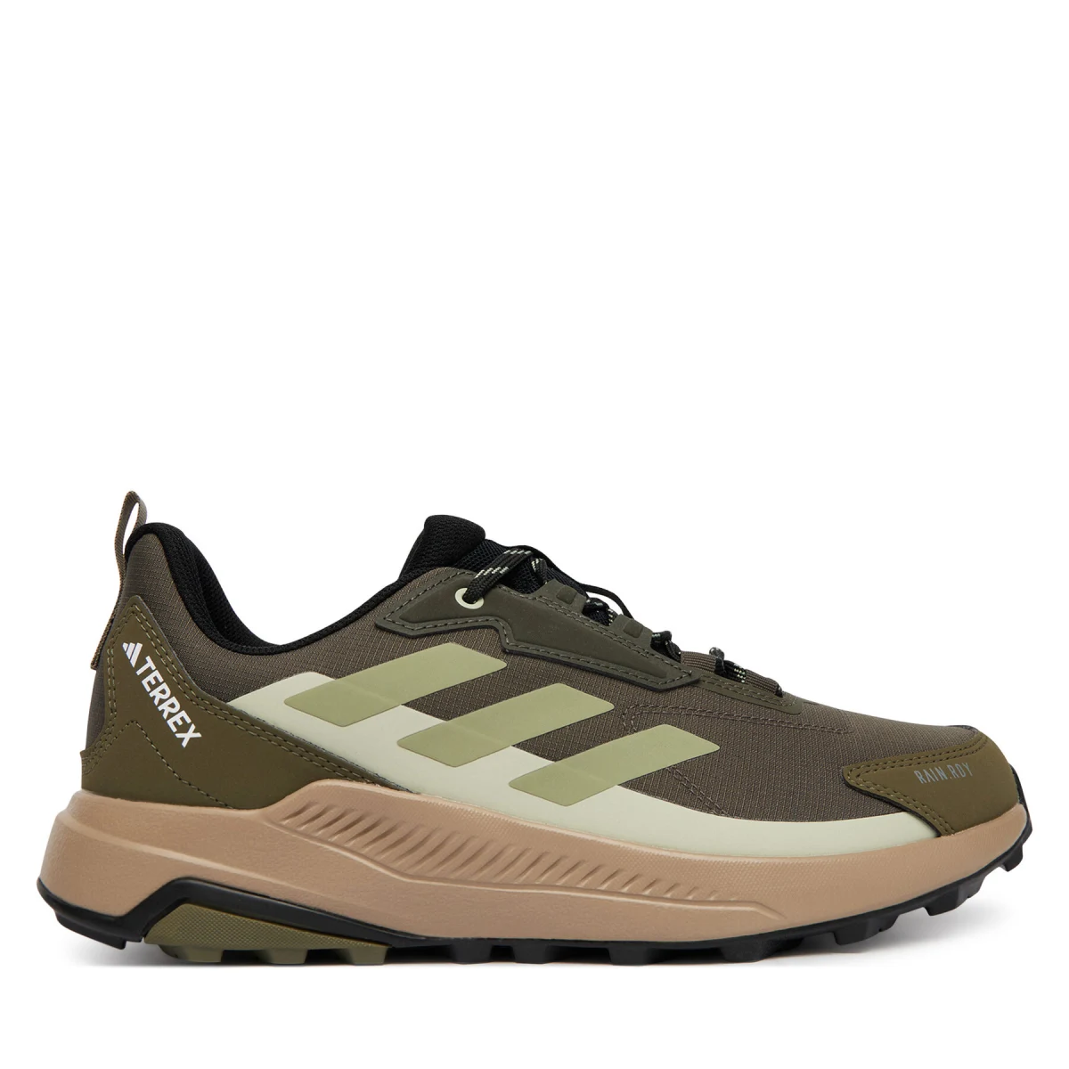 adidas Trekking čevlji Terrex Anylander Rain.Rdy JR9087 Khaki - Velikost: 46 | Barva: zelená | Starostna skupina: Odrasli | Spol: Moški · záber 2