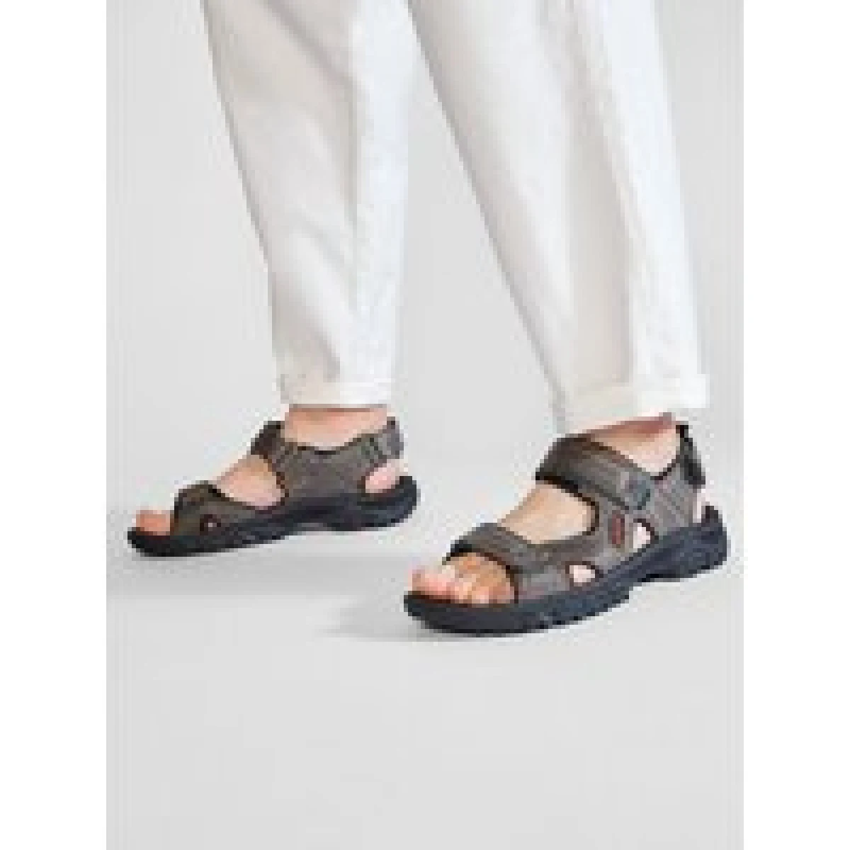 Keen Sandali Targhe III Open Toe Sandal 1022424 Siva · záber 1