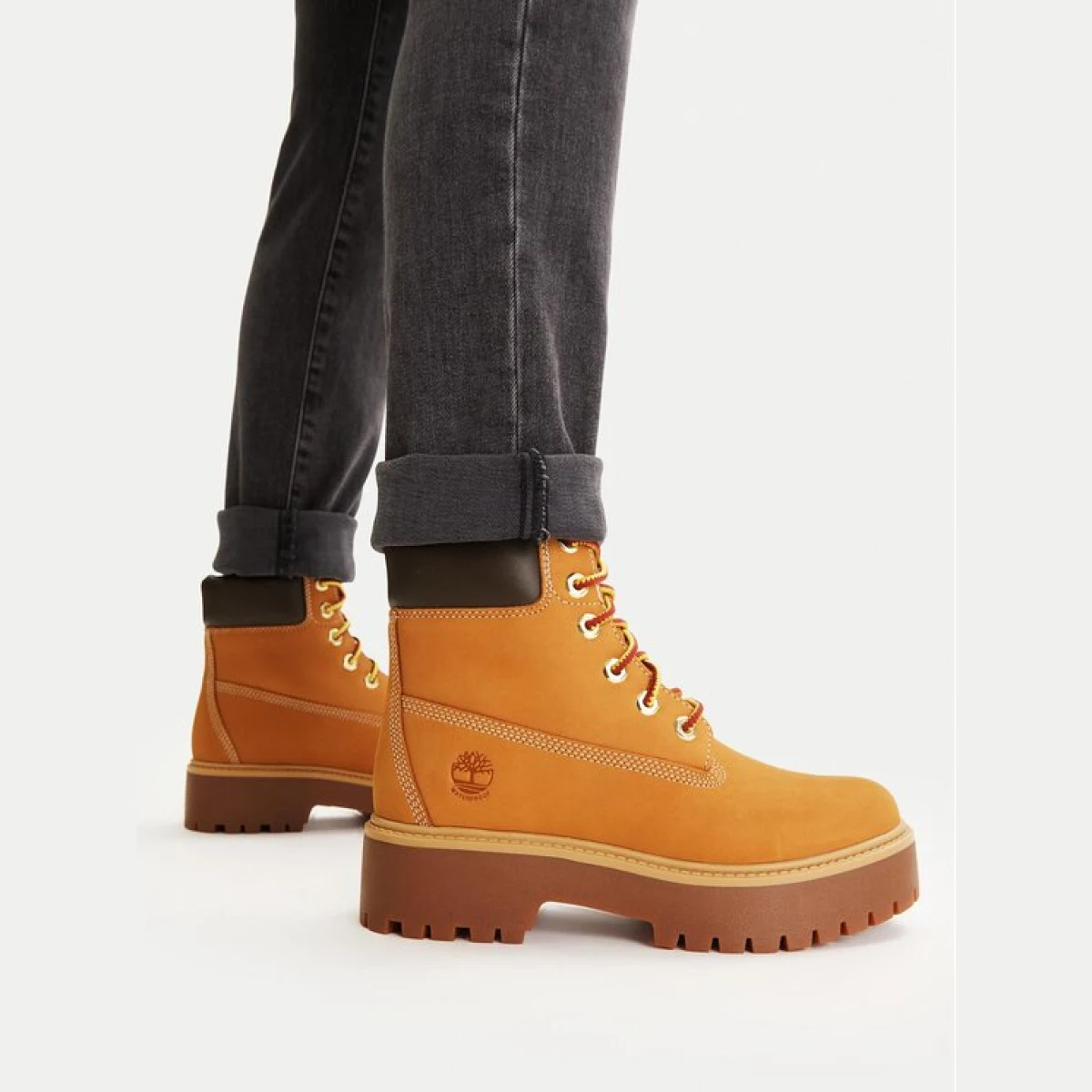 Timberland Pohodni čevlji Stone Street 6In Wp TB0A5RJD2311 Rjava · záber 2