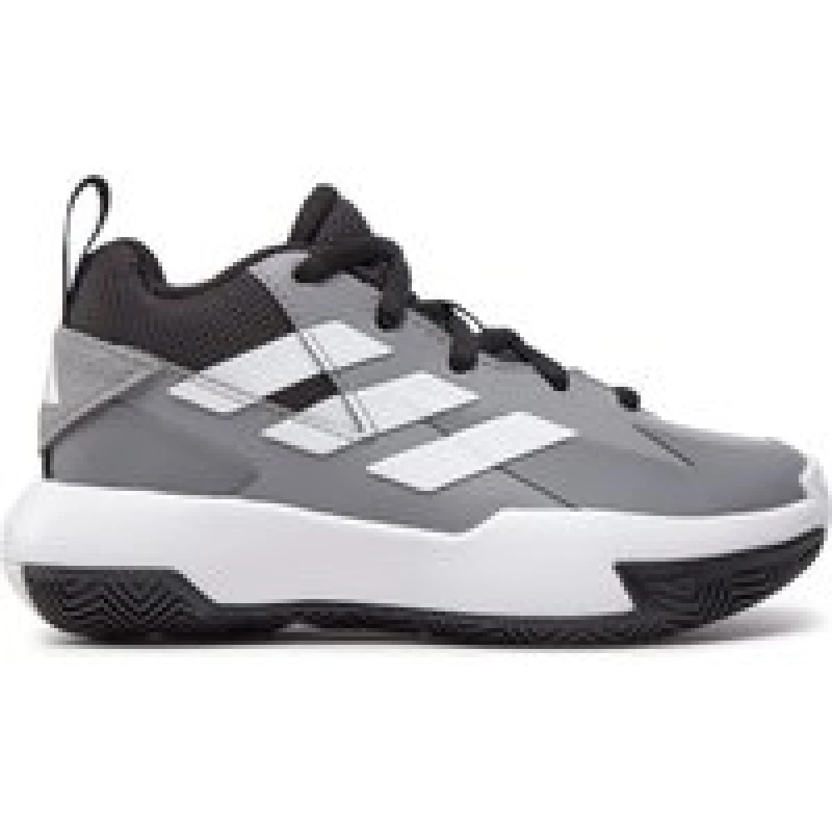 Čevlji za košarko adidas Cross Em Up Select Mid Trainers Kids IF0828 Siva · záber 1