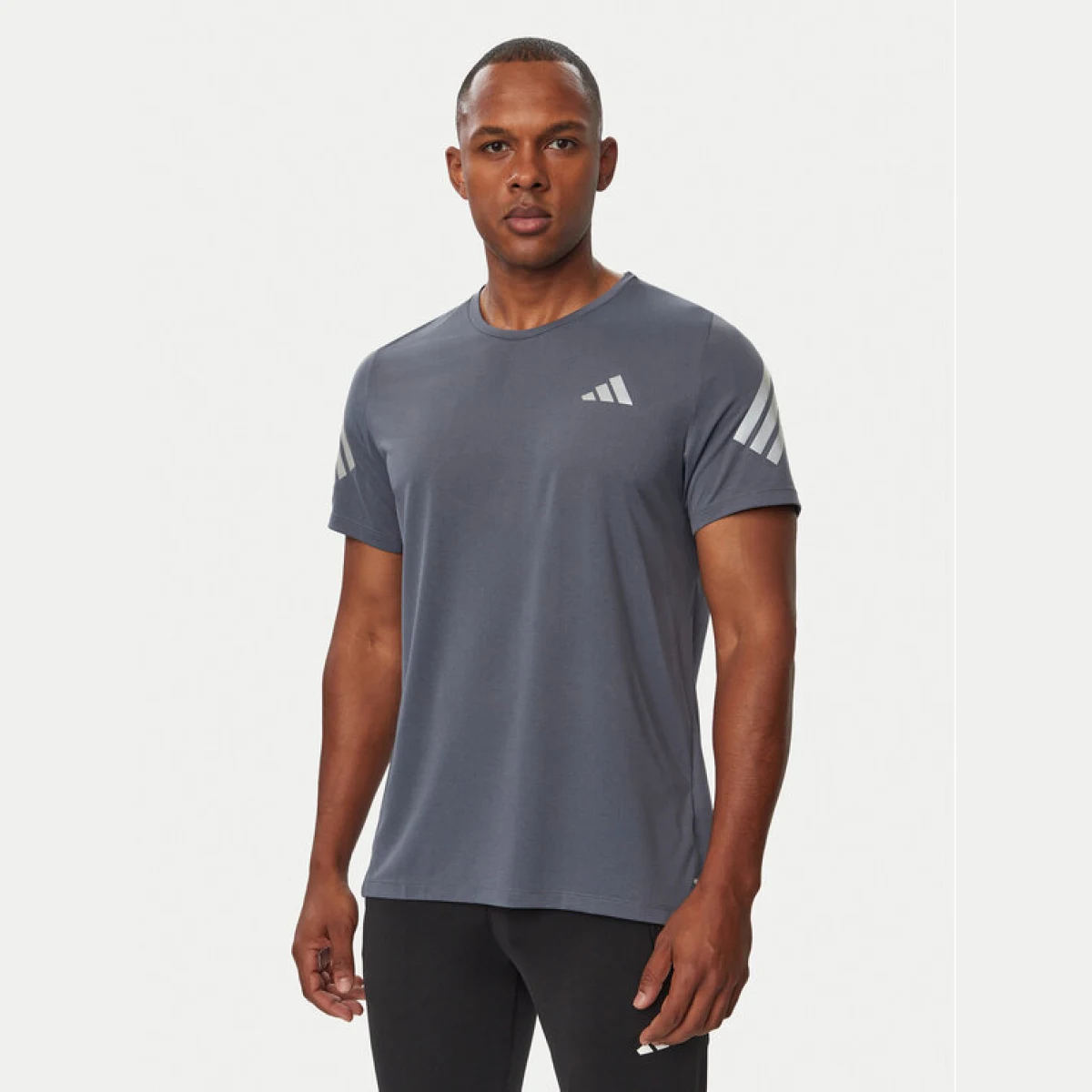 adidas Športna majica Adi365 Climacool HZ9568 Siva Regular Fit · záber 2