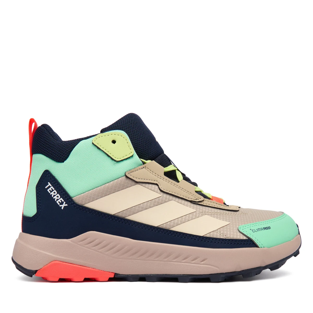 adidas Trekking čevlji Terrex Anylander Mid Climaproof Junior Hiking Shoes KJ2667 Pisana - Velikost: 35,5 | Barva: viacfarebná | Starostna skupina: Odrasli | Spol: Unisex · záber 2