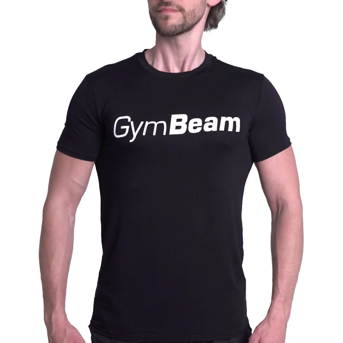 GymBeam Majica Essence Black - Barva: čierna | Starostna skupina: Odrasli | Teža: 0,19 g | Pakiranje: 80 · záber 6