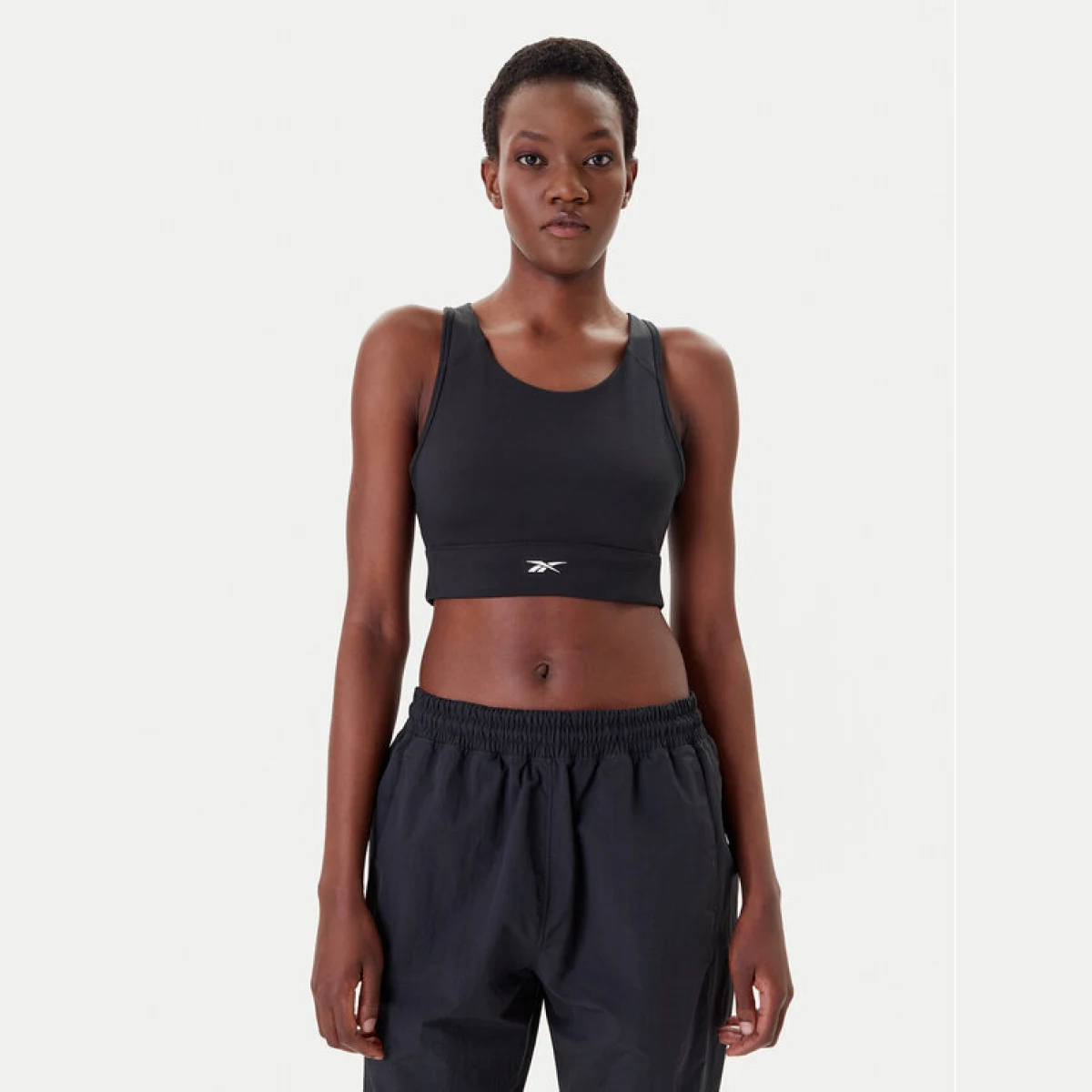 Reebok Špotni nedrček ID 100075420 Črna - Velikost: XS | Barva: čierna | Starostna skupina: Odrasli | Spol: Ženske · záber 2