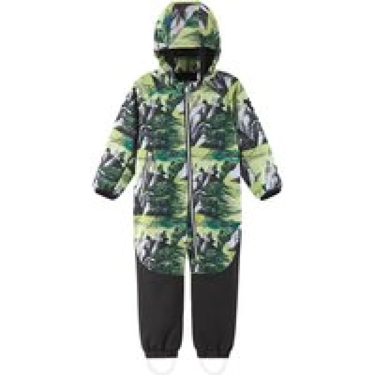 Reima Softshell kombinezon Moomin Mjosa 5100328C Zelena Regular Fit · záber 1