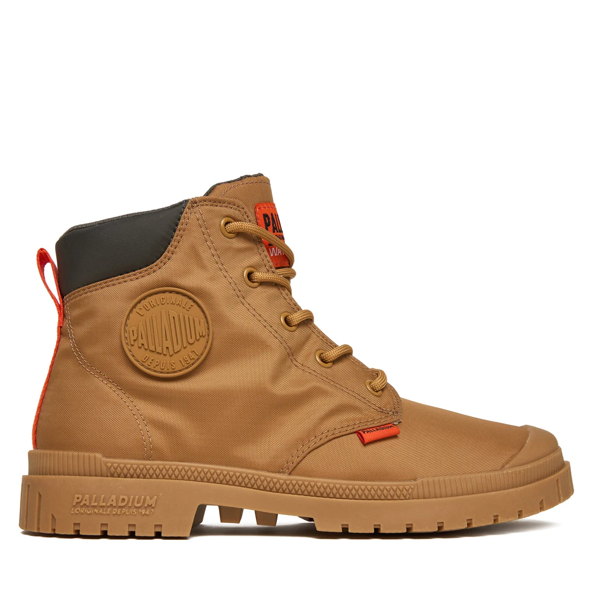 Pohodni čevlji Palladium Pampa Sp20 Cuff Wp+ 76835-209-M Bež · záber 2