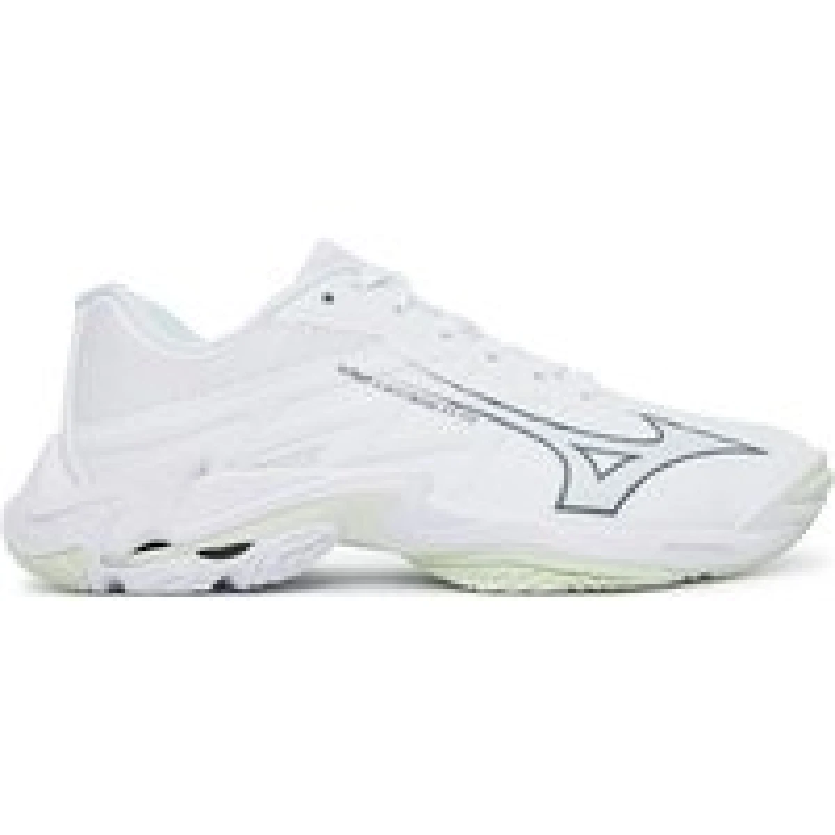 Mizuno Čevlji za športe v zaprtih prostorih Wave Lightning Elite V1GC2600 Bela · záber 1