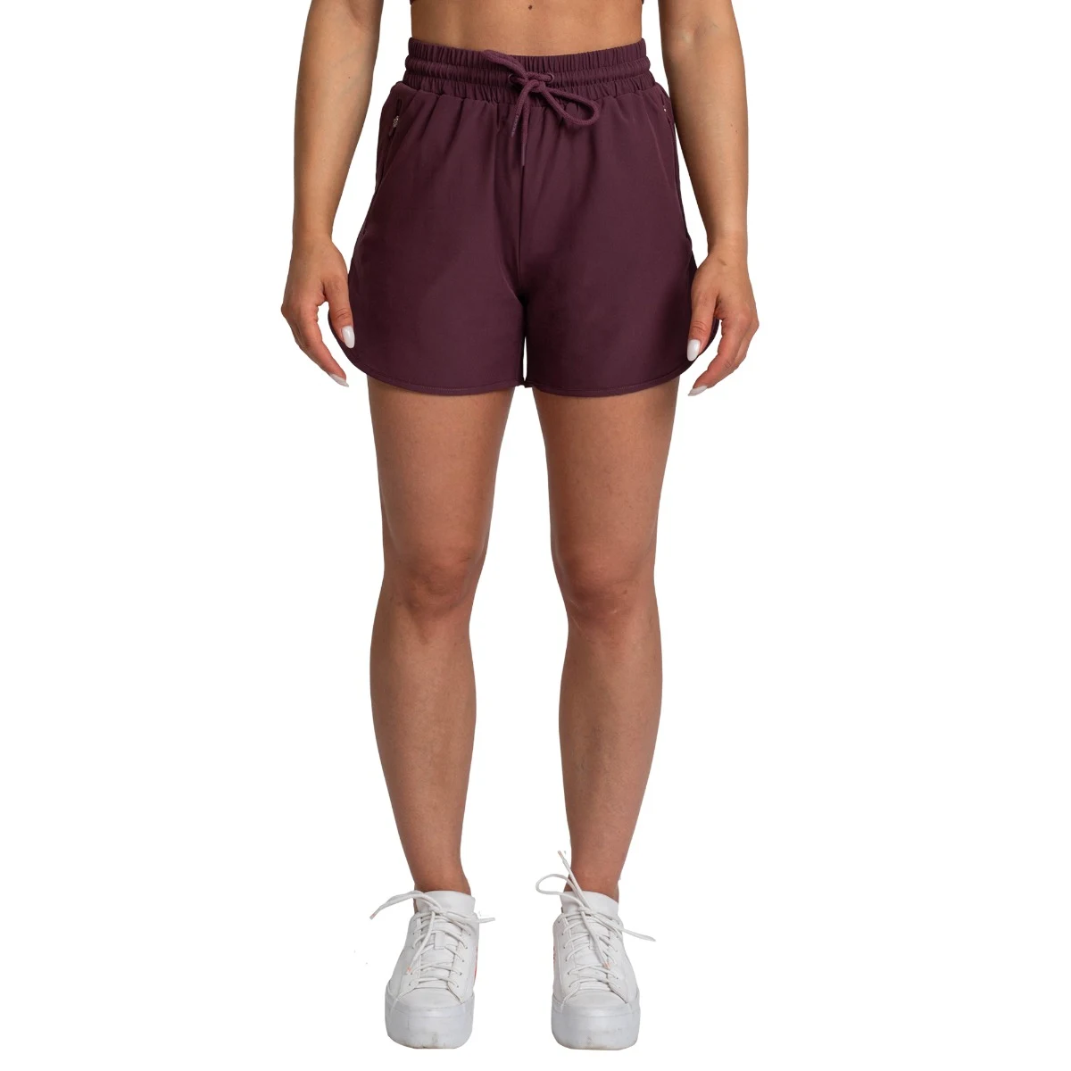 GymBeam Ženske kratke hlače TRN Eggplant - Velikost: M | Barva: fialová | Starostna skupina: Odrasli | Teža: 0,182 g | Pakiranje: 100 · záber 6
